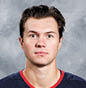 COLUMBUS, OH - SEPTEMBER 12:  Andrew Peek #2 of the Columbus Blue Jackets poses for his official headshot for the 2019-2020 season on September 12, 2019 at Nationwide Arena in Columbus, Ohio   (Photo by Jamie Sabau NHLI via Getty Images) *** Local Caption *** Andrew Peek