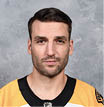 BOSTON, MA - SEPTEMBER 13: Patrice Bergeron #37 of the Boston Bruins poses for his official headshot for the 2019-2020 season on September 13, 2019 at WGBH in Boston, Massachusetts  (Photo by Steve Babineau NHLI via Getty Images) *** Local Caption *** Patrice Bergeron