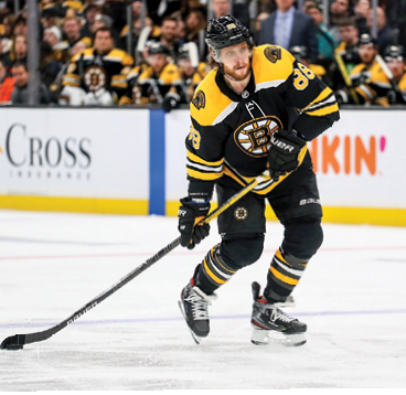 BOSTON, MASSACHUSETTS - JANUARY 09: David Pastrnak #88 of the Boston Bruins skates against the Winnipeg Jets during the third period at TD Garden on January 09, 2020 in Boston, Massachusetts  The Bruins defeat the Jets 5-4   (Photo by Maddie Meyer Getty Images)