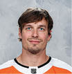 VOORHEES, NJ - SEPTEMBER 12:  Justin Braun of the Philadelphia Flyers poses for his official headshot for the 2019-2020 season on September 12, 2019 at the Virtua Flyers Skate Zone in Voorhees, New Jersey   (Photo by Len Redkoles NHLI via Getty Images) *** Local Caption *** Justin Braun