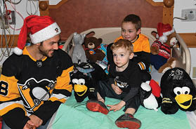 December 9, 2019 - Pittsburgh Penguins visit Childrens Hospital