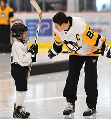 February 27, 2019 - Pittsburgh Penguins Golden Ticket at UPMC Lemieux Sports Complex 