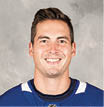 TORONTO, CANADA - SEPTEMBER 12: Justin Holl of the Toronto Maple Leafs poses for his official headshot for the 2019-2020 season on September 12, 2019 at Ford Performance Centre in Toronto, Ontario, Canada  (Photo by Mark Blinch NHLI via Getty Images)