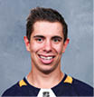 BUFFALO, NY - SEPTEMBER 12: Evan Rodrigues of the Buffalo Sabres poses for his official headshot for the 2019-2020 season on September 12, 2019 at the KeyBank Center in Buffalo, New York  (Photo by Bill Wippert NHLI via Getty Images) *** Local Caption *** Evan Rodrigues