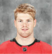 RALEIGH, NC - SEPTEMBER 12: Warren Foegele  of the Carolina Hurricanes poses for his official head shot of the 2019-2020 season in Raleigh, North Carolina on September 12, 2019 at American Institute of Health Care and Fitness  (Photo by Gregg Forwerck NHLI via Getty Images)