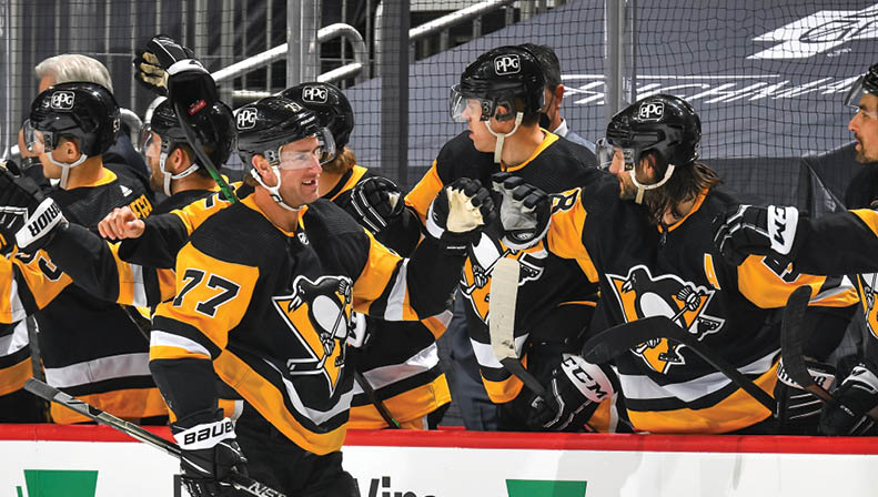 May 6, 2021 - Pittsburgh Penguins vs Buffalo Sabres at PPG Paints Arena  Pittsburgh won the game 8-4 