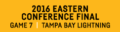 2016 Eastern Conference Final Game 7   Tampa Bay Lightning 
