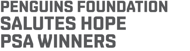 Penguins Foundation Salutes HOPE PSA Winners 