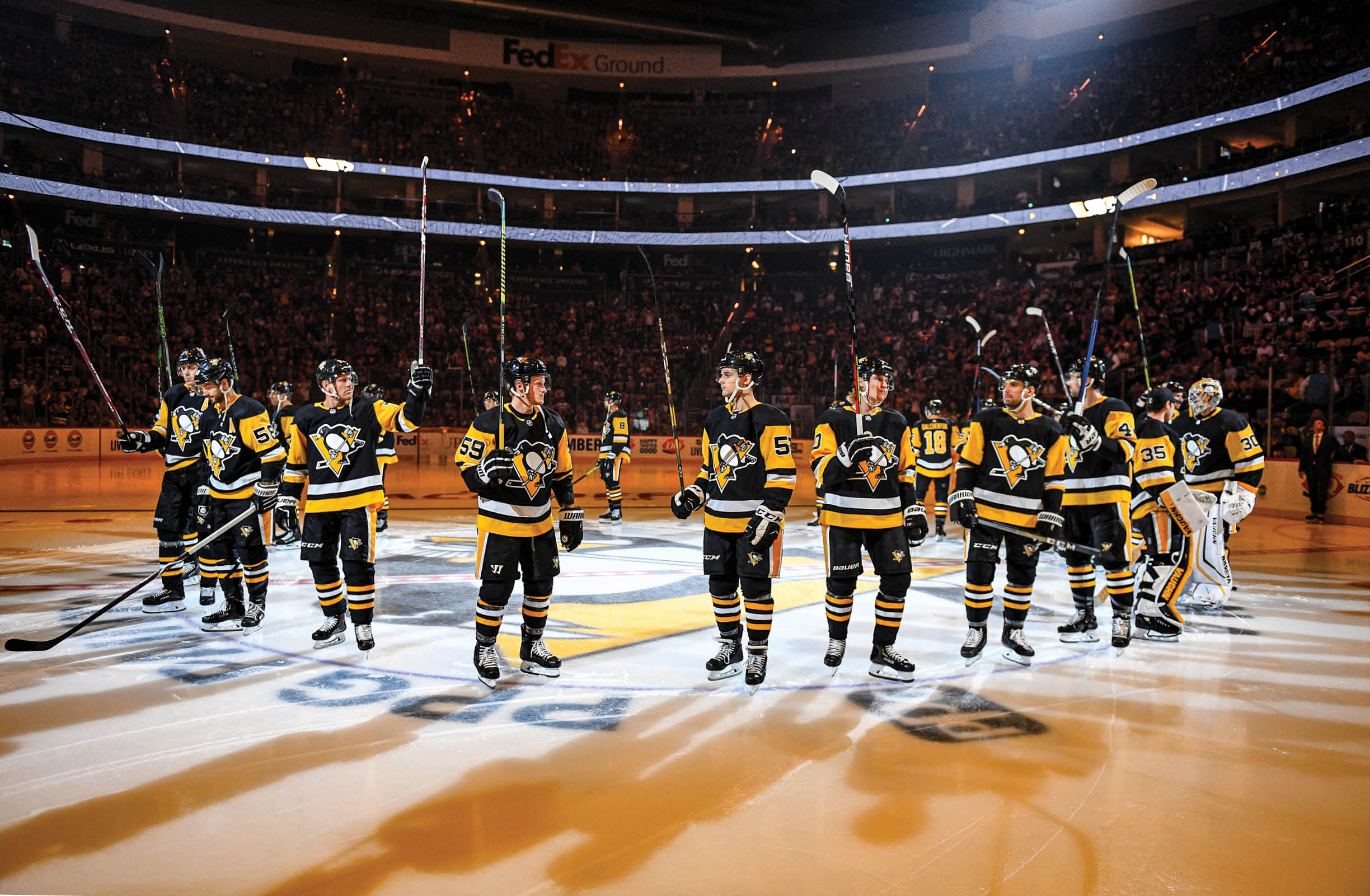 October 3, 2019 - Pittsburgh Penguins vs Buffalo Sabres at PPG Paints Arena  Buffalo won the game 3-1 