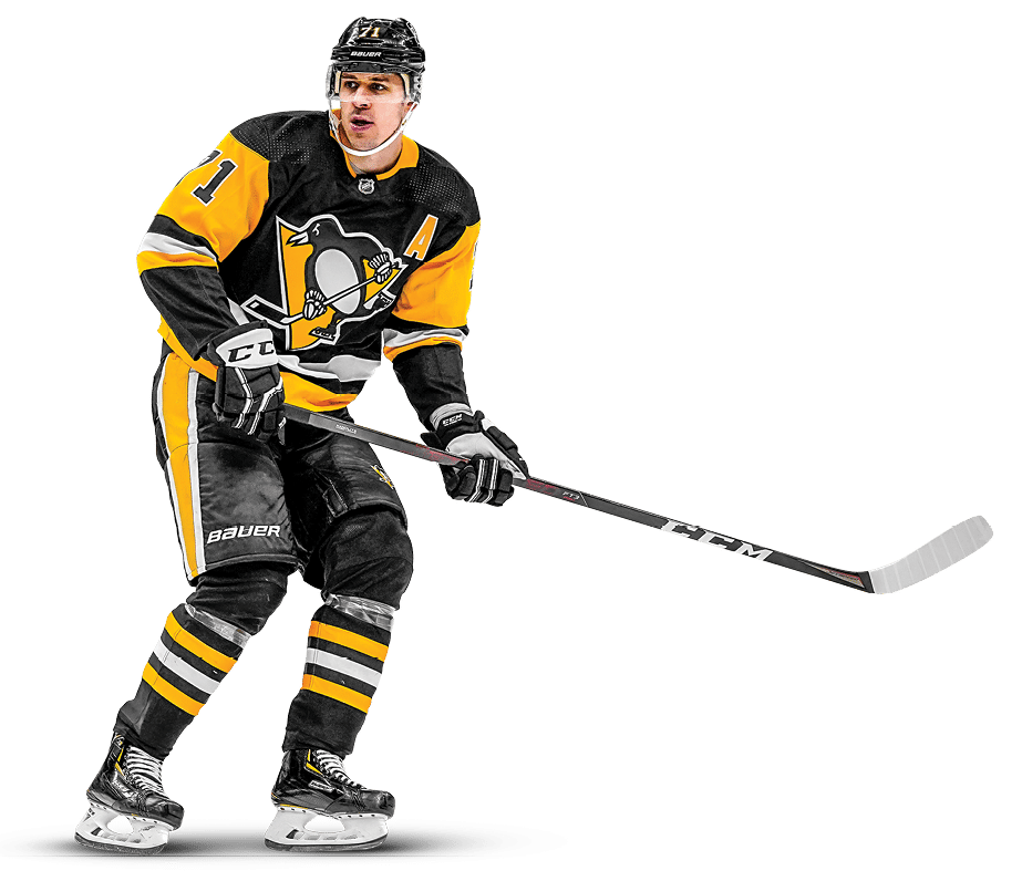PITTSBURGH, PA - MAY 08: Pittsburgh Penguins Center Evgeni Malkin (71) skates during the second period in the NHL game between the Pittsburgh Penguins and the Buffalo Sabres on May 8, 2021, at PPG Paints Arena in Pittsburgh, PA  (Photo by Jeanine Leech Icon Sportswire via Getty Images)