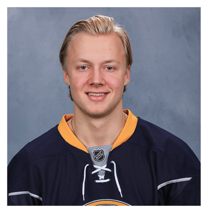BUFFALO, NY - SEPTEMBER 22: Alexander Nylander of the Buffalo Sabres poses for his official headshot of the 2016-2017 season on September 22, 2016 at the KeyBank Center in Buffalo, New York  (Photo by Bill Wippert NHLI via Getty Images)