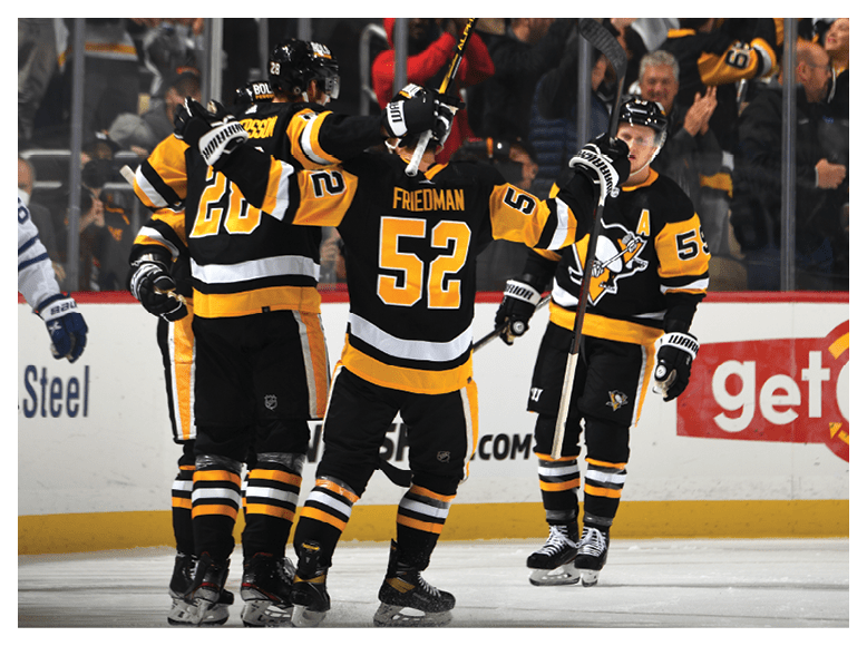 October 23, 2021 - Pittsburgh Penguins vs Toronto Maple Leafs at PPG Paints Arena  Pittsburgh won the game 7-2 