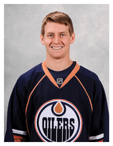 EDMONTON, AB - SEPTEMBER 10: Jeff Petry #58 of the Edmonton Oilers poses for his official headshot for the 2010-2011 NHL season on September 10, 2010 in Edmonton, Canada  (Photo by Andy Devlin NHLI via Getty Images)