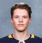 BUFFALO, NY - SEPTEMBER 12: Lawrence Pilut of the Buffalo Sabres poses for his official headshot for the 2019-2020 season on September 12, 2019 at the KeyBank Center in Buffalo, New York  (Photo by Bill Wippert NHLI via Getty Images) *** Local Caption *** Lawrence Pilut