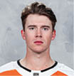 VOORHEES, NJ - SEPTEMBER 12:  Carter Hart of the Philadelphia Flyers poses for his official headshot for the 2019-2020 season on September 12, 2019 at the Virtua Flyers Skate Zone in Voorhees, New Jersey   (Photo by Len Redkoles NHLI via Getty Images) *** Local Caption *** Carter Hart