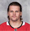 CHICAGO, IL - SEPTEMBER 12:  Robin Lehner #40 of the Chicago Blackhawks poses for his official headshot for the 2019-2020 season on September 12, 2019 at the United Center in Chicago, Illinois  (Photo by Chase Agnello-Dean NHLI via Getty Images) *** Local Caption *** Robin Lehner