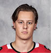 CHICAGO, IL - SEPTEMBER 12:  Adam Boqvist #27 of the Chicago Blackhawks poses for his official headshot for the 2019-2020 season on September 12, 2019 at the United Center in Chicago, Illinois  (Photo by Chase Agnello-Dean NHLI via Getty Images) *** Local Caption *** Adam Boqvist