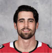 CHICAGO, IL - SEPTEMBER 12:  Erik Gustafsson #65 of the Chicago Blackhawks poses for his official headshot for the 2019-2020 season on September 12, 2019 at the United Center in Chicago, Illinois  (Photo by Chase Agnello-Dean NHLI via Getty Images) *** Local Caption *** Erik Gustafsson
