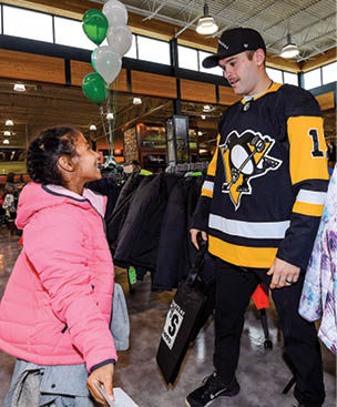 November 1, 2019 - Project Bundle Up at Dick's Sporting Goods in Cranberry Township 