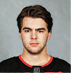 NEWARK, NJ - SEPTEMBER 12: Nico Hischier#13 of the New Jersey Devils poses for his official headshot of the 2019-2020 season on September 12, 2019 at Prudential Center in Newark, New Jersey  (Photo by Andy Marlin NHLI via Getty Images)