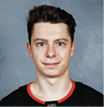 NEWARK, NJ - SEPTEMBER 12: Nikita Gusev #97 of the New Jersey Devils poses for his official headshot of the 2019-2020 season on September 12, 2019 at Prudential Center in Newark, New Jersey  (Photo by Andy Marlin NHLI via Getty Images)