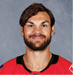 CALGARY, CANADA   SEPTEMBER 12: Michael Frolik of the Calgary Flames poses for his official headshot for the 2019-2020 season on September 12, 2019 at the Scotiabank Saddledome in Calgary, Canada  (Photo by Brad Watson NHLI via Getty Images) *** Local Caption *** Michael Frolik