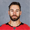 CALGARY, CANADA   SEPTEMBER 12: Cam Talbot of the Calgary Flames poses for his official headshot for the 2019-2020 season on September 12, 2019 at the Scotiabank Saddledome in Calgary, Canada  (Photo by Brad Watson NHLI via Getty Images) *** Local Caption *** Cam Talbot