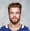 VANCOUVER, CANADA - SEPTEMBER 12: Oscar Fantenberg #5 of the Vancouver Canucks poses for his official headshot for the 2019-2020 season on September 12, 2019 at Rogers Arena in Vancouver, British Columbia, Canada   (Photo by Jeff Vinnick NHLI via Getty Images)