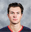 COLUMBUS, OH - SEPTEMBER 12:  Andrew Peek #2 of the Columbus Blue Jackets poses for his official headshot for the 2019-2020 season on September 12, 2019 at Nationwide Arena in Columbus, Ohio   (Photo by Jamie Sabau NHLI via Getty Images) *** Local Caption *** Andrew Peek