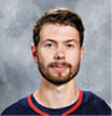COLUMBUS, OH - SEPTEMBER 12:  Oliver Bjorkstrand #28 of the Columbus Blue Jackets poses for his official headshot for the 2019-2020 season on September 12, 2019 at Nationwide Arena in Columbus, Ohio   (Photo by Jamie Sabau NHLI via Getty Images) *** Local Caption *** Oliver Bjorkstrand