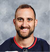 COLUMBUS, OH - SEPTEMBER 12:  Nick Foligno #71 of the Columbus Blue Jackets poses for his official headshot for the 2019-2020 season on September 12, 2019 at Nationwide Arena in Columbus, Ohio   (Photo by Jamie Sabau NHLI via Getty Images) *** Local Caption *** Nick Foligno