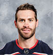 COLUMBUS, OH - SEPTEMBER 12:  Boone Jenner #38 of the Columbus Blue Jackets poses for his official headshot for the 2019-2020 season on September 12, 2019 at Nationwide Arena in Columbus, Ohio   (Photo by Jamie Sabau NHLI via Getty Images) *** Local Caption *** Boone Jenner