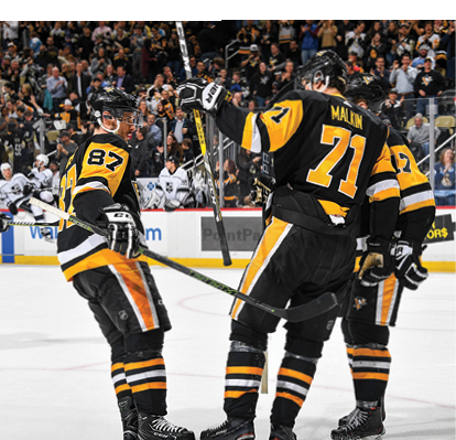 February 15, 2018 - Pittsburgh Penguins vs LA Kings at PPG Paints Arena  Pittsburgh won the game 3-1 
