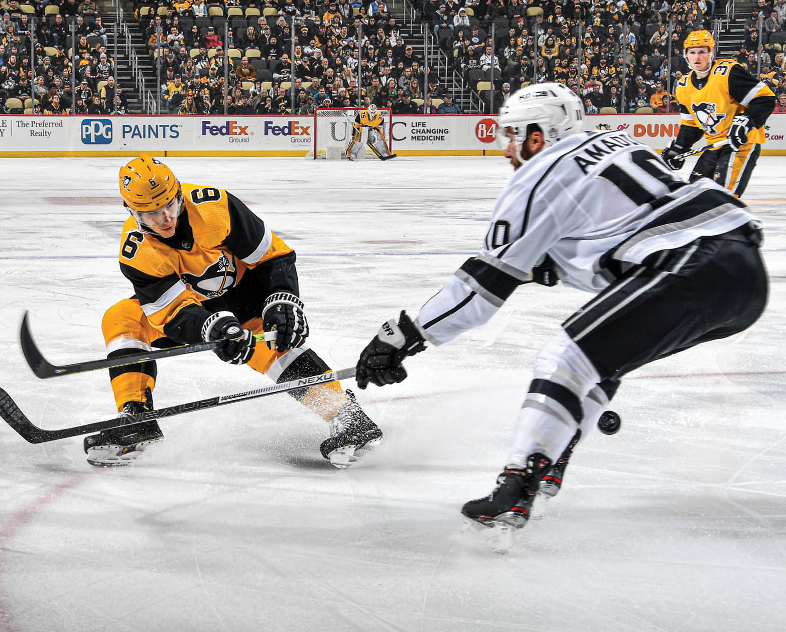 December 14, 2019 - Pittsburgh Penguins vs Los Angeles Kings at PPG Paints Arena  Pittsburgh won the game 5-4 in a shootout 