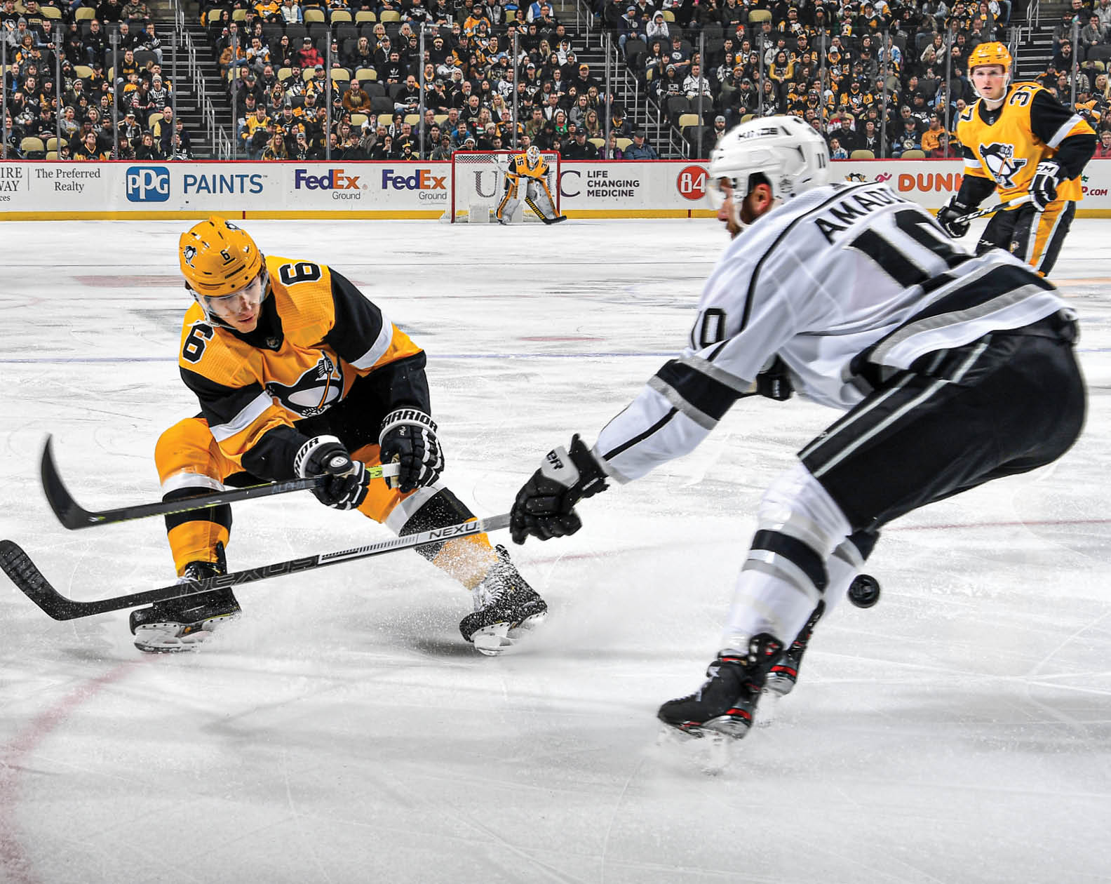 December 14, 2019 - Pittsburgh Penguins vs Los Angeles Kings at PPG Paints Arena  Pittsburgh won the game 5-4 in a shootout 