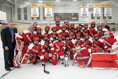 CRANBERRY TOWNSHIP, PA - JANUARY 05: at UPMC Lemieux Sports Complex on January 5, 2020 in Cranberry Township, Pennsylvania  (Photo by Justin Berl For Wisconsin Athletics)
